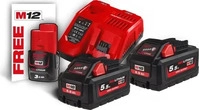 TTI 4933464713, TTI Milwaukee Akku-Starterset 18V Starterset M18HNRG-552