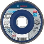 Bosch PRO X571 X-Lock F&auml;cherschleifscheibe, 115 mm, G60 K&ouml;rnung: 60