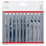 Bosch 10-tlg. Stichs&auml;geblatt-Set f&uuml;r Wood, T-Schaft Ausf&uuml;hrung: Wood, T-Schaft