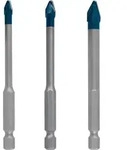 Bosch EXPERT HEX-9 HardCeramic Bohrer-Set, 5/6/8 mm, 3-tlg. Durchmesser mm: 5.0, 6.0,