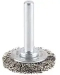 Bosch PRO Stainless Steel clean Scheibenb&uuml;rste, gerader Schaft, 30 x 0.3 mm