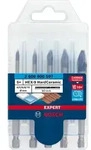 Bosch EXPERT HEX-9 HardCeramic Bohrer-Set, 4/5/6/8/10 mm, 5-tlg. Paketinhalt: