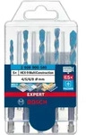 Bosch EXPERT HEX-9 MultiConstruction Bohrer-Set, 4/5/6/6/8 mm, 5-tlg. Ausf&uuml;hrung: