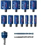 Bosch EXPERT Tough Material Lochs&auml;ge-Set, 20/22/25/32/35/40/44/51/60/64/76 mm,