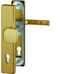 HOPPE Sicherheits-Wechselgarnitur London 61G/2221/2210/113,LS eck.,12mm,ES1/PZ