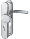 HOPPE Sicherheits-Wechselgarnitur Utrecht E86G/3331A/3440/1444Z,LS ov.,12mm,ES0/PZ