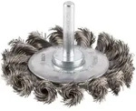 Bosch PRO Stainless Steel heavy Scheibenb&uuml;rste, gerader Schaft, 70 x 0,35 mm