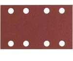 Bosch Schleifblatt C430, 80 x 133 mm, 60, 8 L&ouml;cher, Klett, 10er-Pack K&ouml;rnung: 60