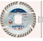 Bosch PRO Multi Material X-Lock Diamanttrennscheibe, 115 x 22,23 mm, 22,23 mm