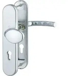 HOPPE Sicherheits-Wechselgarnitur T&ocirc;ky&ocirc; 76G/3331/3410/1710,LS ov.,12mm,ES1/PZ