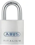 ABUS Vorh&auml;ngeschloss 80 TITALIUM Schlie&szlig;ung: verschiedenschlie&szlig;end|Gr&ouml;&szlig;e:
