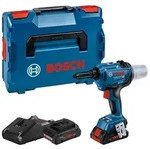 Bosch Akku-Nietpistole GRG 18V-16 C: 2 Akkus ProCORE18V 4,0Ah, L-BOXX Betriebsart: