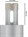 Bosch PRO Core Cutter dry X-Lock, 22 x 35 mm Durchmesser (D) mm: 22