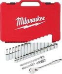 TTI 4932464945, TTI Milwaukee Ratschen- und Steckschl&uuml;sseleinsatz-Set 32-teilig