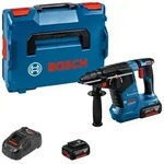 Bosch Akku-Bohrhammer mit SDS plus GBH 18V-24 C, 2 Akku, Schnellladeg., L-BOXX