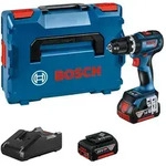 Bosch Akku-Schlagbohrschrauber GSB 18V-90 C, 2 Akku GBA 18V 5.0Ah, Ladg. u. L-BOXX