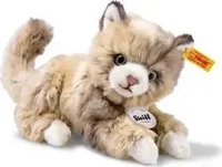 Steiff 099663, Steiff Lucy Katze 18cm braun gefleckt 99663 Sale, Spielzeuge & Spiele