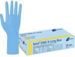 Meditrade GmbH Meditrade Nitril 3000 X-Long 1282 Handschuhe blau, Gr. XL