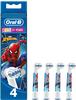 Procter & Gamble 014052, Procter & Gamble Oral-B Aufsteckbürsten Spiderman 4 Stück