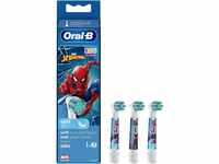 Procter & Gamble Oral-B 3er Pack Kids Aufsteckbürsten, Spiderman