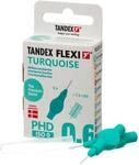 Tandex GmbH Tandex Flexi Interdentalb&uuml;rsten: Turquoise, PHD 0.6/ISO 0