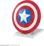 Metal Earth MMS253, Metal Earth - Schild Captain America - Marvel Avengers