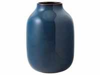 like. by Villeroy & Boch Lave Home Vase Nek bleu uni groß blau