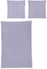 irisette Seersucker Bettwäsche Set Easy 8517 lavend 135x200 cm + 1x80x80 cm