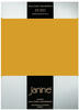 Janine Spannbetttuch ELASTIC-JERSEY Elastic-Jersey honiggold 5002-73 150x200