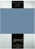 Janine Comfort-Spannbetttuch Comfort-Jersey-Spannbettuch denimblau 150x200 cm