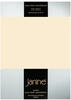 Janine Spannbetttuch ELASTIC-JERSEY Elastic-Jersey leinen 5002-27 100x200