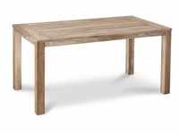 Best Teak-Tisch Moretti 180x100cm grey-wash Gartentisch