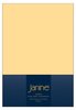 Janine Spannbetttuch ELASTIC-JERSEY Elastic-Jersey vanille 5002-23 100x200