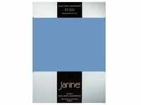 Janine Spannbetttuch ELASTIC-JERSEY Elastic-Jersey blau 5002-42 200x200