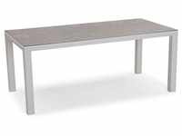 Best Tisch Houston 160x90cm silber/anthrazit Gartentisch