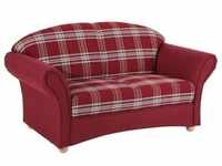 Max Winzer Corona Sofa 2-Sitzer Flachgewebe rot
