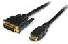 StarTech.com HDDVIMM50CM, StarTech.com 0.5M HDMI TO DVI CABLE - HDMI