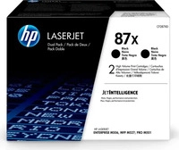 HP CF287XD, HP Inc. Toner 87X 2er-Pack - CF287XD schwarz