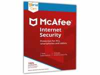 McAfee MIS00GNR1RDD, McAfee INTERNET SECURITY 1 DEV