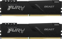 Kingston KF436C17BBK2/16, Kingston FURY Beast 16GB UDIMM Kit 2x8GB DDR4-3600