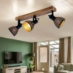 Deckenleuchte Lampe Spotleuchte verstellbar Spotleiste Leseleuchte schwarz gold