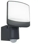 LED Au&szlig;enwandleuchte Bewegungsmelder Strahler schwenkbar Dunkelgrau L 18 cm