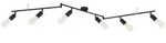 Spotleuchte schwarz Deckenlampe schwarz Metall Spots Deckenleuchte schwenkbar, 6
