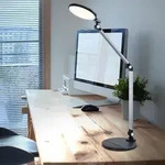 Tischleuchte Schreibtischlampe Leselampe mit Touchdimmer Wohnzimmerleuchte