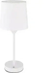 Tischleuchte Beistelllampe Touchdimmer LED Tischlampe Nachttischlampe Akku wei&szlig;