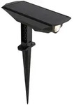 Au&szlig;enstrahler Wandlampe Gartenleuchte schwarz LED Erdspie&szlig; Spotlampe H 28 cm