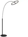 Bogenstehlampe Stehleuchte Wohnzimmerlampe schwarz Touchdimmer LED H 190,4 cm