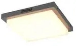 Deckenleuchte Au&szlig;enleuchte Balkonleuchte Metall anthrazit LED Sensor B 30 cm
