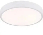LED Deckenleuchte Wohnzimmerlampe Metall wei&szlig; matt CCT Schiebeschalter D 33,2 cm