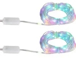 Farbwechsel LED Band USB Lichterkette Dekobeleuchtung bunt RGB, 50x LED, L 500...